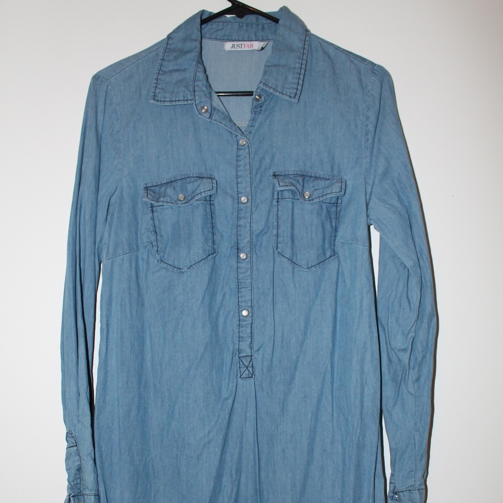 Chambray Dress